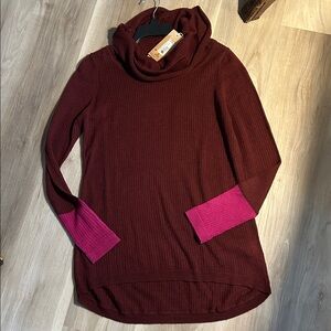 ⭐️ NWT Prana Pomegranate Rochelle Wool Sweater